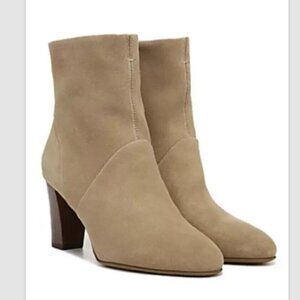 Franco Sarto Pia Bootie Cookie Tan‎ Suede Women's size 8 NEW